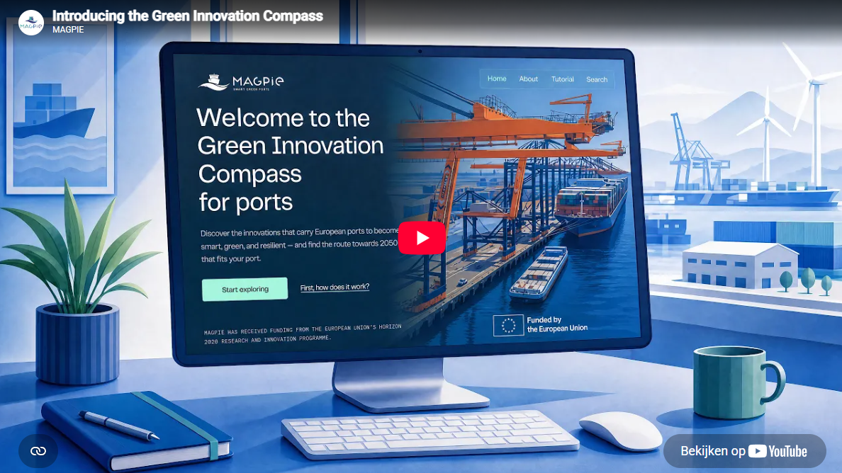 Nieuw kennisplatform Green Innovation Compass bundelt Europese kennis over haveninnovaties